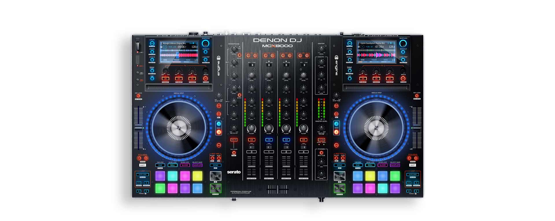 DENON MCX8000 DJコントローラー + Serato DJ Pro楽器 - DJコントローラー